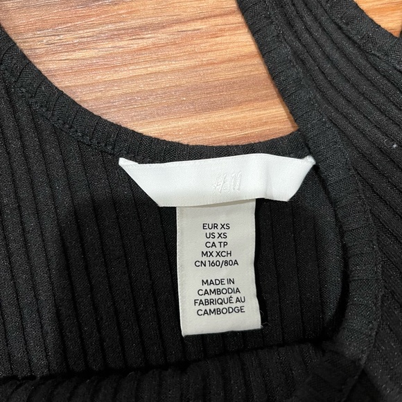 Bodycon ribbed dress - Picture 2 of 2